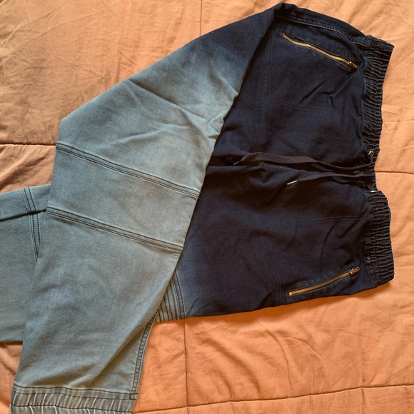 Blue Jean joggers - Picture 2 of 2